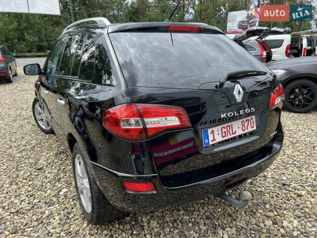 Черный Рено Колеос, объемом двигателя 2 л и пробегом 223 тыс. км за 8999 $, фото 2 на Automoto.ua