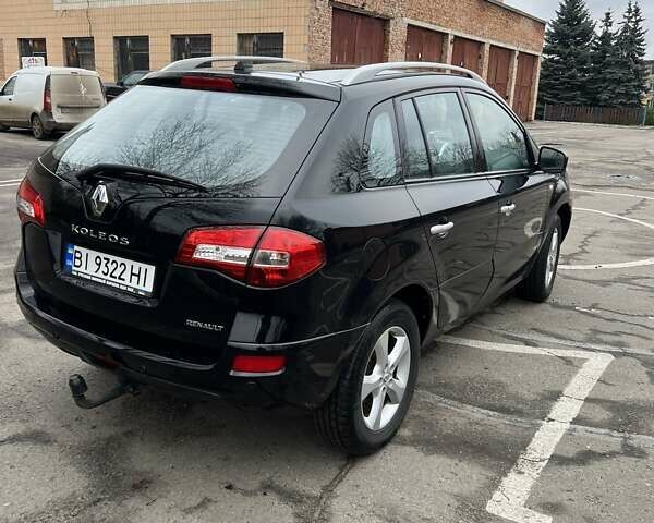Черный Рено Колеос, объемом двигателя 2 л и пробегом 230 тыс. км за 8500 $, фото 3 на Automoto.ua