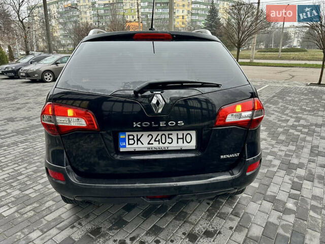 Черный Рено Колеос, объемом двигателя 2 л и пробегом 233 тыс. км за 8500 $, фото 6 на Automoto.ua