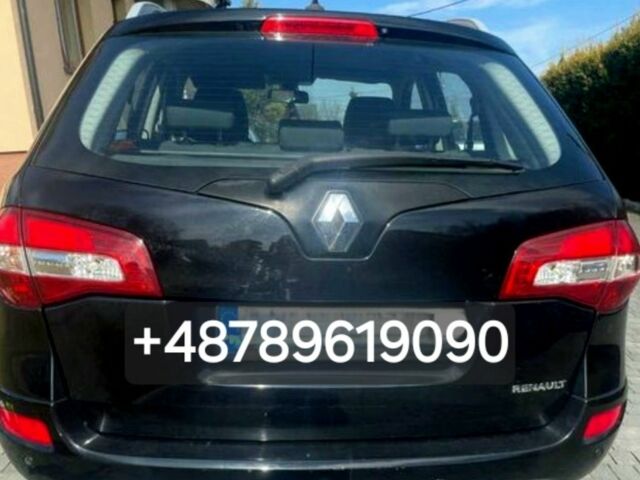 Черный Рено Колеос, объемом двигателя 2 л и пробегом 317 тыс. км за 5303 $, фото 4 на Automoto.ua