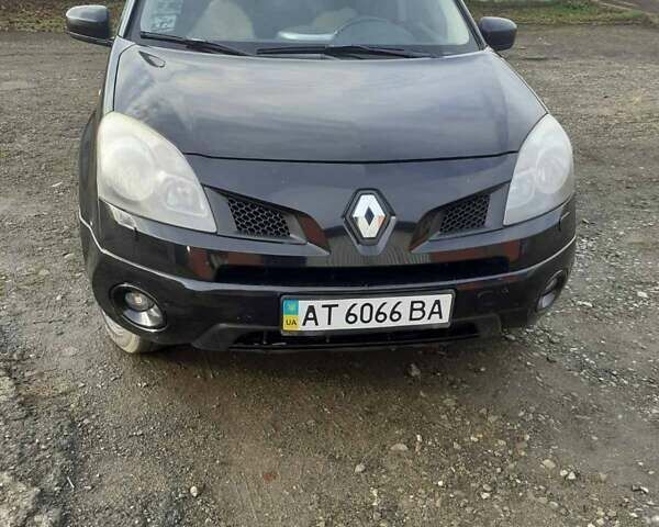 Черный Рено Колеос, объемом двигателя 2.49 л и пробегом 155 тыс. км за 9500 $, фото 1 на Automoto.ua