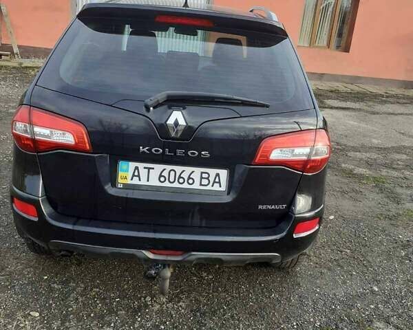 Черный Рено Колеос, объемом двигателя 2.49 л и пробегом 155 тыс. км за 9500 $, фото 4 на Automoto.ua