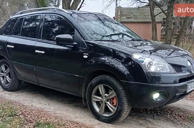 Черный Рено Колеос, объемом двигателя 2.5 л и пробегом 230 тыс. км за 7500 $, фото 4 на Automoto.ua