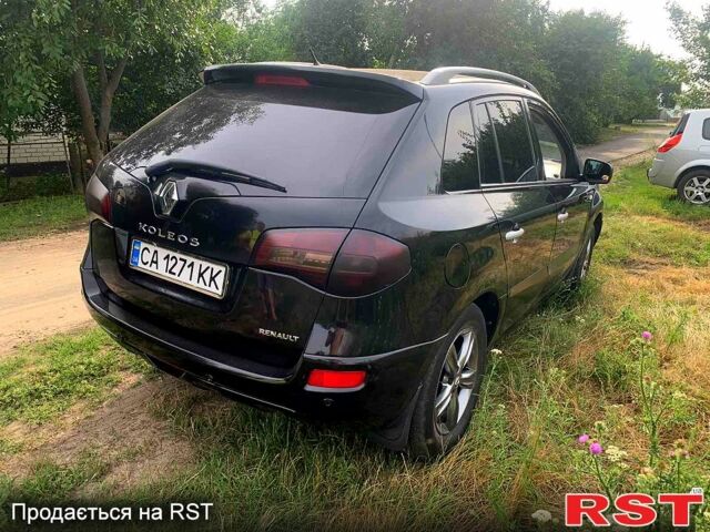 Черный Рено Колеос, объемом двигателя 2.5 л и пробегом 238 тыс. км за 6700 $, фото 2 на Automoto.ua