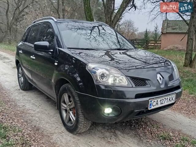 Черный Рено Колеос, объемом двигателя 2.5 л и пробегом 230 тыс. км за 7500 $, фото 2 на Automoto.ua