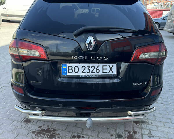 Черный Рено Колеос, объемом двигателя 2.49 л и пробегом 230 тыс. км за 9777 $, фото 3 на Automoto.ua