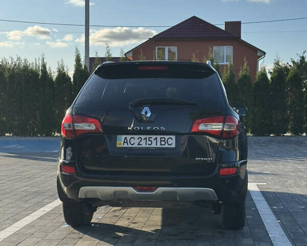 Черный Рено Колеос, объемом двигателя 2.49 л и пробегом 160 тыс. км за 9500 $, фото 11 на Automoto.ua
