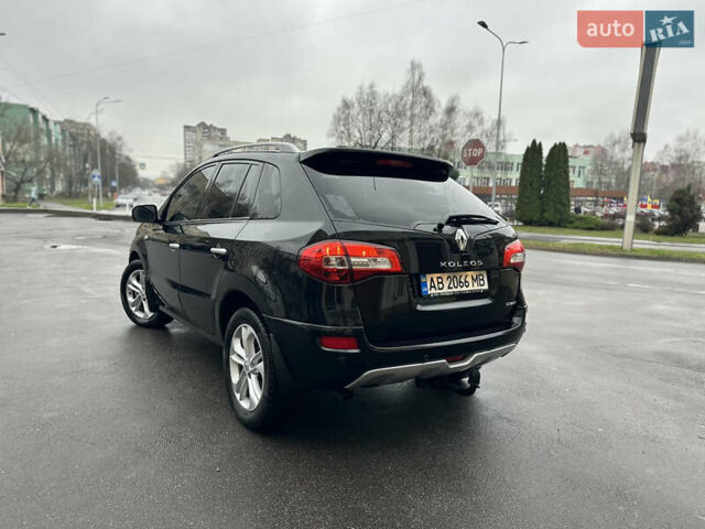 Черный Рено Колеос, объемом двигателя 2 л и пробегом 171 тыс. км за 11400 $, фото 11 на Automoto.ua