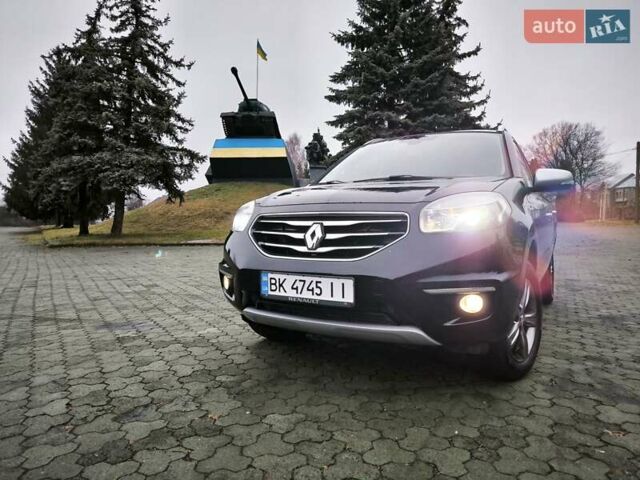 Черный Рено Колеос, объемом двигателя 2 л и пробегом 250 тыс. км за 10500 $, фото 1 на Automoto.ua