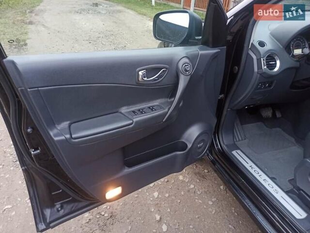 Черный Рено Колеос, объемом двигателя 2 л и пробегом 180 тыс. км за 12350 $, фото 12 на Automoto.ua