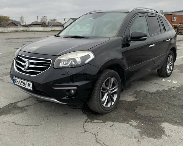 Черный Рено Колеос, объемом двигателя 2 л и пробегом 288 тыс. км за 11800 $, фото 1 на Automoto.ua