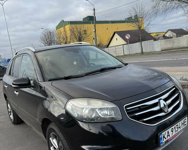 Черный Рено Колеос, объемом двигателя 2 л и пробегом 261 тыс. км за 10500 $, фото 3 на Automoto.ua