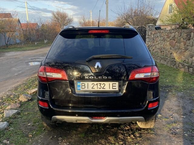 Черный Рено Колеос, объемом двигателя 2 л и пробегом 314 тыс. км за 11500 $, фото 2 на Automoto.ua