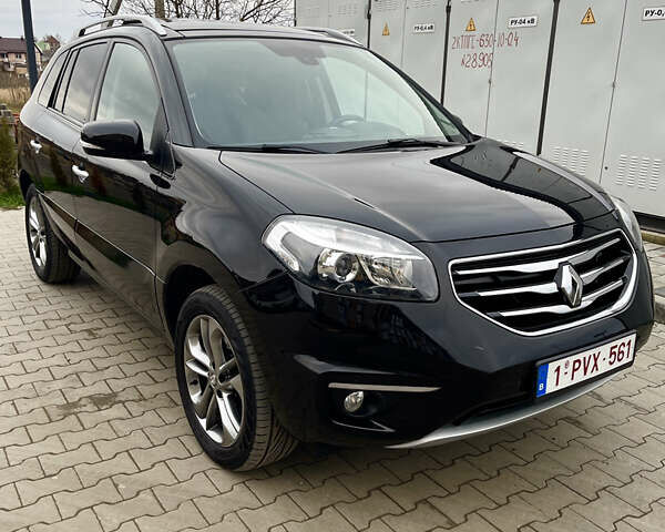 Чорний Рено Колеос, об'ємом двигуна 2 л та пробігом 230 тис. км за 12550 $, фото 1 на Automoto.ua