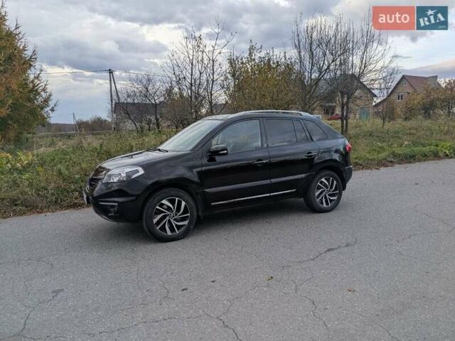 Черный Рено Колеос, объемом двигателя 2 л и пробегом 182 тыс. км за 12200 $, фото 3 на Automoto.ua