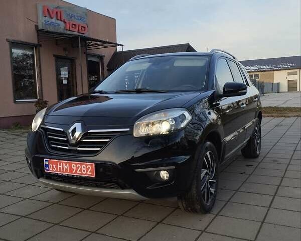 Чорний Рено Колеос, об'ємом двигуна 2 л та пробігом 225 тис. км за 14500 $, фото 1 на Automoto.ua