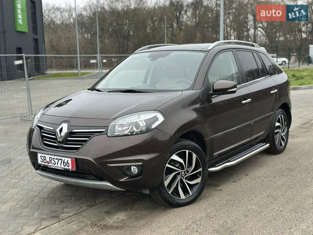 Коричневый Рено Колеос, объемом двигателя 2 л и пробегом 142 тыс. км за 14999 $, фото 1 на Automoto.ua