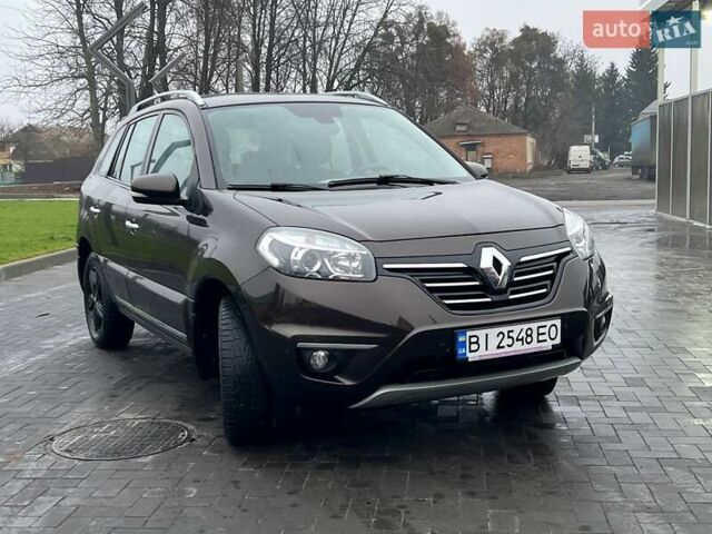 Коричневый Рено Колеос, объемом двигателя 2 л и пробегом 176 тыс. км за 11999 $, фото 1 на Automoto.ua