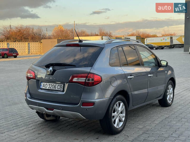 Серый Рено Колеос, объемом двигателя 2 л и пробегом 255 тыс. км за 7299 $, фото 7 на Automoto.ua