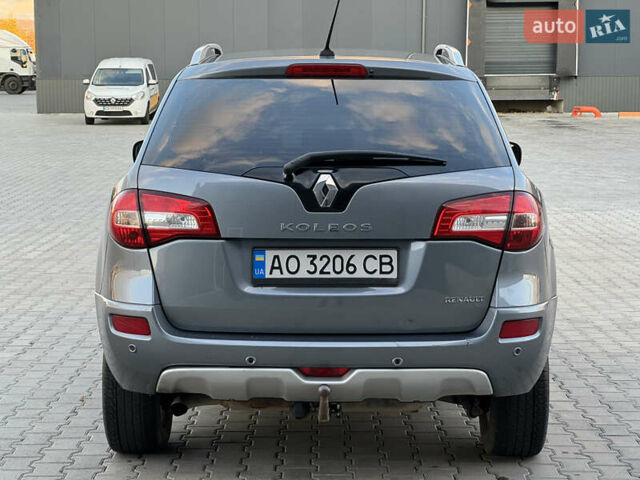 Серый Рено Колеос, объемом двигателя 2 л и пробегом 255 тыс. км за 7299 $, фото 8 на Automoto.ua