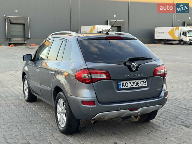 Серый Рено Колеос, объемом двигателя 2 л и пробегом 255 тыс. км за 7299 $, фото 9 на Automoto.ua