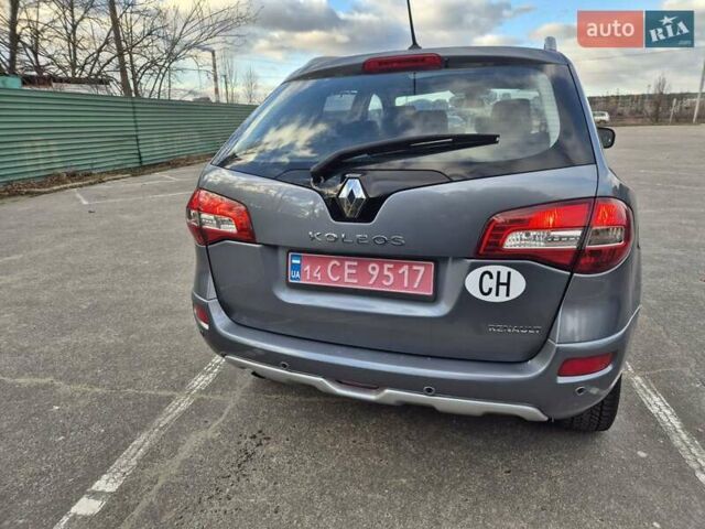Серый Рено Колеос, объемом двигателя 2.45 л и пробегом 186 тыс. км за 9499 $, фото 5 на Automoto.ua
