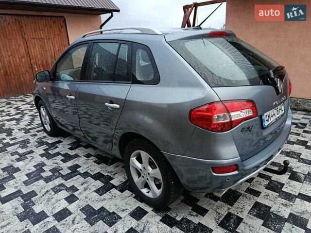 Серый Рено Колеос, объемом двигателя 2 л и пробегом 194 тыс. км за 9300 $, фото 14 на Automoto.ua