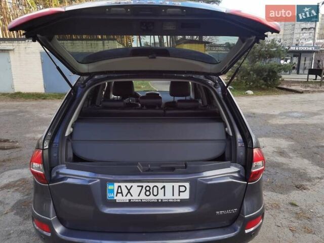 Серый Рено Колеос, объемом двигателя 2.49 л и пробегом 182 тыс. км за 9400 $, фото 27 на Automoto.ua