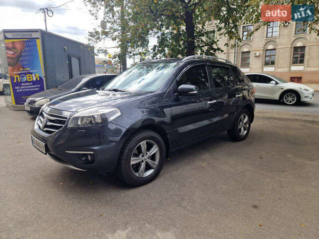 Серый Рено Колеос, объемом двигателя 2.49 л и пробегом 157 тыс. км за 10600 $, фото 2 на Automoto.ua