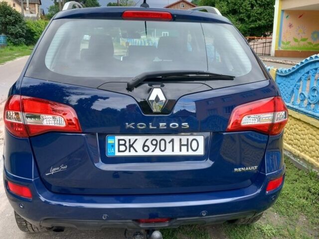 Синий Рено Колеос, объемом двигателя 2 л и пробегом 230 тыс. км за 7700 $, фото 4 на Automoto.ua