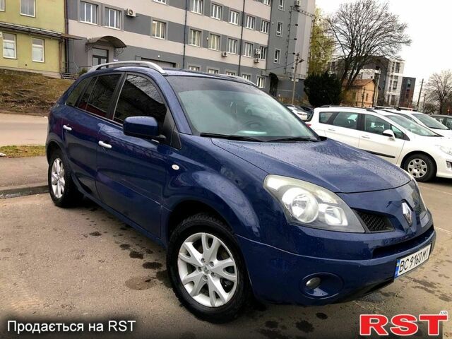 Синій Рено Колеос, об'ємом двигуна 2 л та пробігом 258 тис. км за 8000 $, фото 1 на Automoto.ua