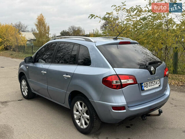 Синий Рено Колеос, объемом двигателя 2.45 л и пробегом 326 тыс. км за 6299 $, фото 11 на Automoto.ua