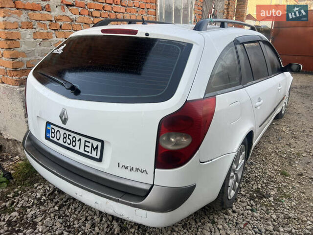 Белый Рено Лагуна, объемом двигателя 1.9 л и пробегом 270 тыс. км за 1999 $, фото 3 на Automoto.ua
