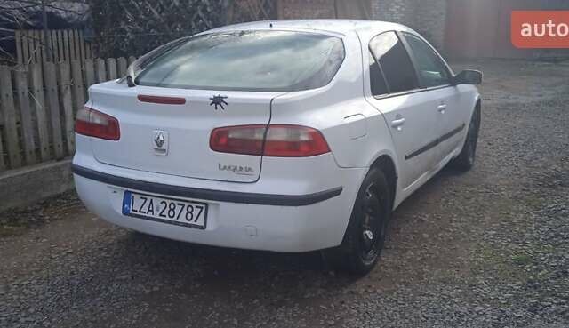 Білий Рено Лагуна, об'ємом двигуна 1.9 л та пробігом 65 тис. км за 800 $, фото 9 на Automoto.ua