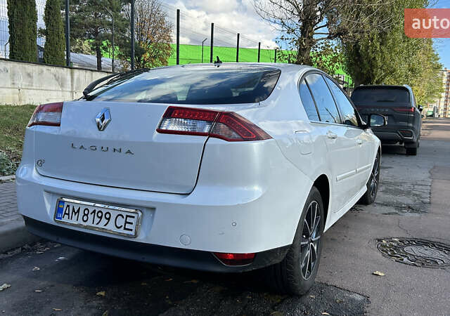 Рено Лагуна 2012 в Житомире на Automoto.ua Белый Рено Лагуна, объемом двигателя 1.46 л и пробегом 328 тыс. км за 7100 $, фото 22 на Automoto.ua