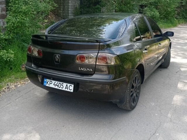 Черный Рено Лагуна, объемом двигателя 1.9 л и пробегом 243 тыс. км за 2700 $, фото 2 на Automoto.ua
