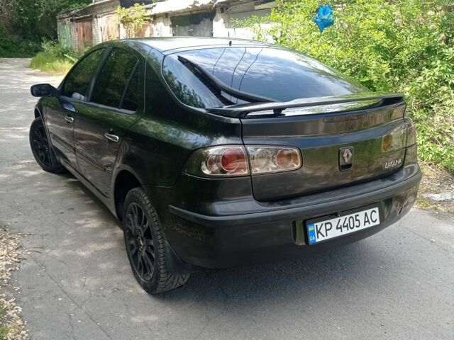 Черный Рено Лагуна, объемом двигателя 1.9 л и пробегом 243 тыс. км за 2700 $, фото 3 на Automoto.ua