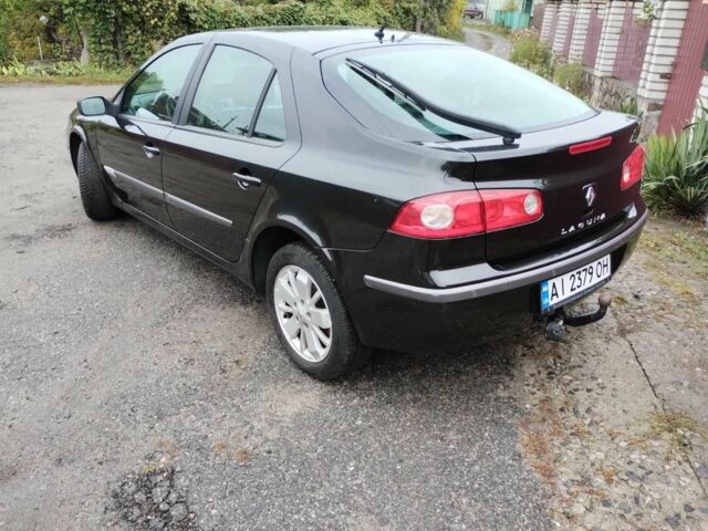Черный Рено Лагуна, объемом двигателя 2 л и пробегом 173 тыс. км за 5200 $, фото 6 на Automoto.ua