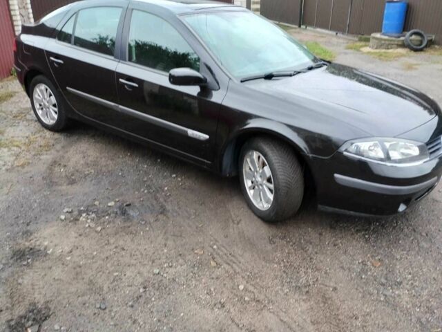 Черный Рено Лагуна, объемом двигателя 2 л и пробегом 173 тыс. км за 5200 $, фото 4 на Automoto.ua