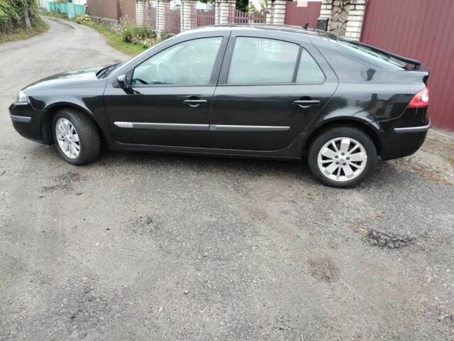 Черный Рено Лагуна, объемом двигателя 2 л и пробегом 173 тыс. км за 5200 $, фото 5 на Automoto.ua