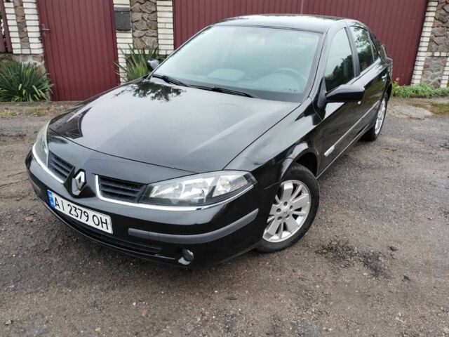 Черный Рено Лагуна, объемом двигателя 2 л и пробегом 173 тыс. км за 5200 $, фото 1 на Automoto.ua