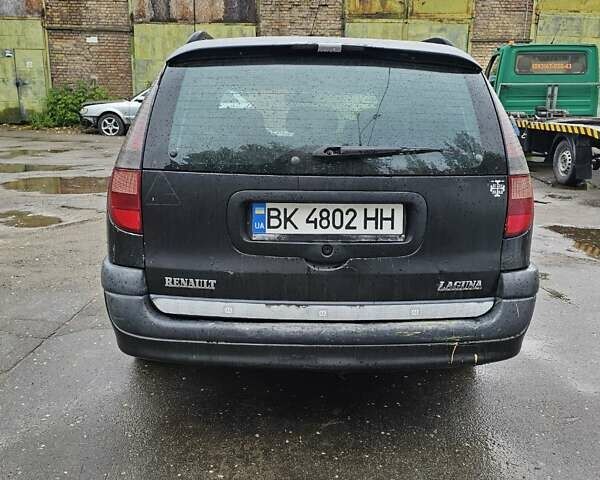 Черный Рено Лагуна, объемом двигателя 2 л и пробегом 200 тыс. км за 1100 $, фото 5 на Automoto.ua