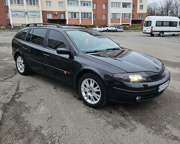 Черный Рено Лагуна, объемом двигателя 1.8 л и пробегом 252 тыс. км за 4000 $, фото 2 на Automoto.ua