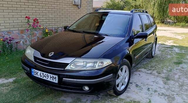 Черный Рено Лагуна, объемом двигателя 1.9 л и пробегом 320 тыс. км за 3100 $, фото 5 на Automoto.ua