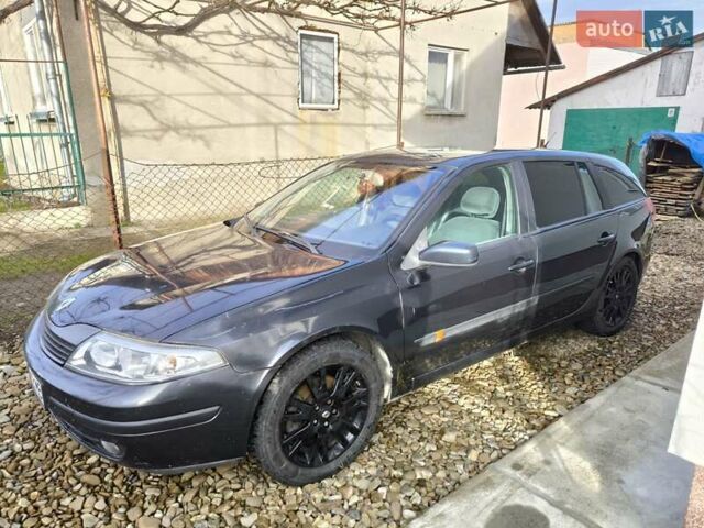 Черный Рено Лагуна, объемом двигателя 1.87 л и пробегом 210 тыс. км за 3800 $, фото 1 на Automoto.ua