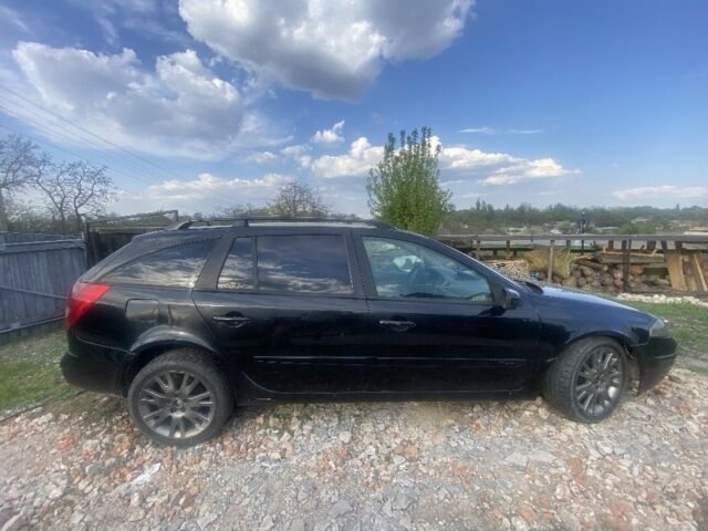 Черный Рено Лагуна, объемом двигателя 2.2 л и пробегом 325 тыс. км за 1400 $, фото 4 на Automoto.ua