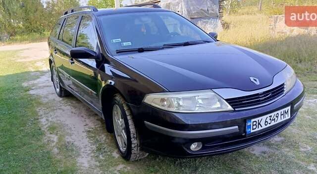 Черный Рено Лагуна, объемом двигателя 1.9 л и пробегом 320 тыс. км за 3100 $, фото 4 на Automoto.ua