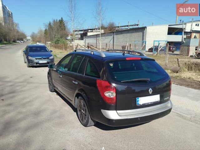 Черный Рено Лагуна, объемом двигателя 2.2 л и пробегом 363 тыс. км за 3300 $, фото 14 на Automoto.ua