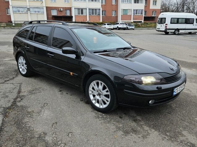 Черный Рено Лагуна, объемом двигателя 1.8 л и пробегом 252 тыс. км за 4000 $, фото 2 на Automoto.ua