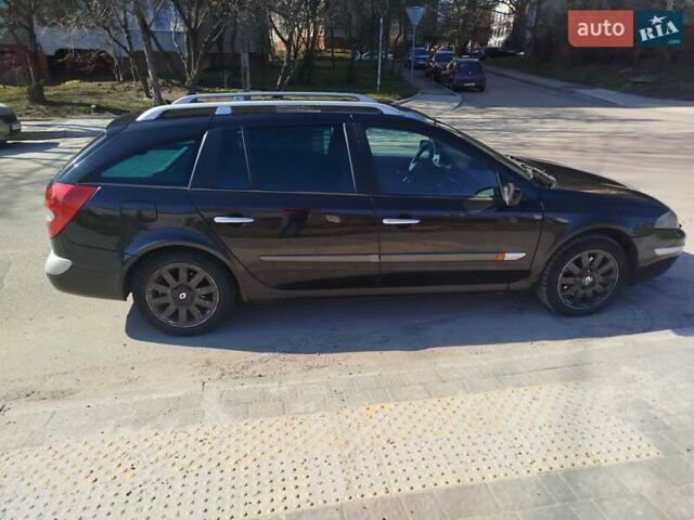 Черный Рено Лагуна, объемом двигателя 2.2 л и пробегом 363 тыс. км за 3300 $, фото 7 на Automoto.ua